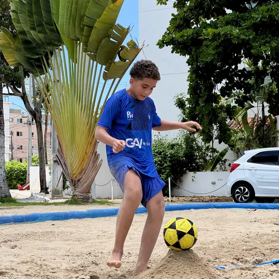 Jogo futevôlei Porto de Galinhas CT Aciolly